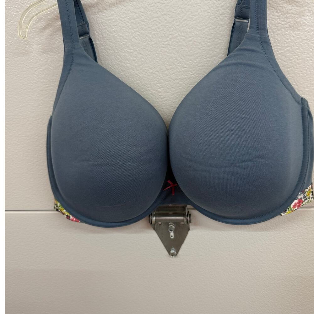 Everyday Padded Underwire Bra in Slate Blue